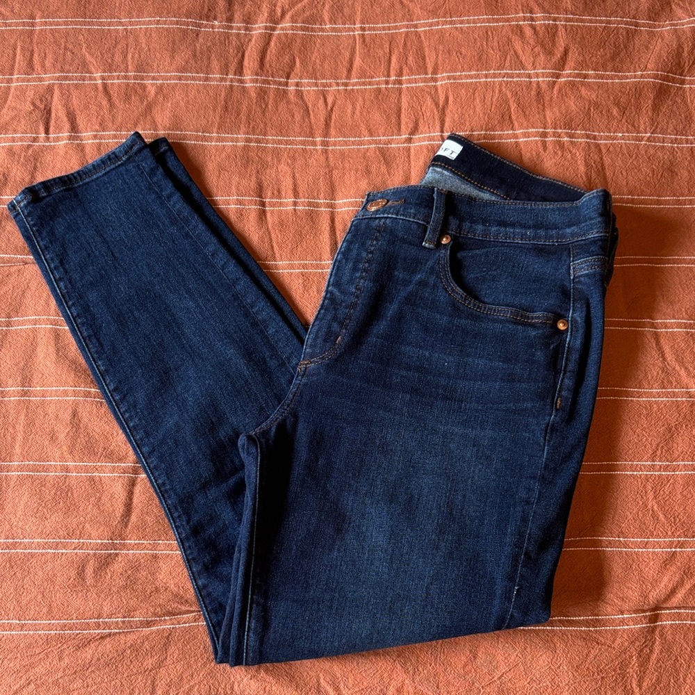 Classic LOFT Skinny Crop Blue Women's Jeans